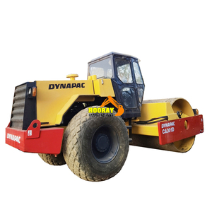 Rouleau compresseur statique Dynapac CA301D d'occasion, monocylindre, 10 tonnes, moteur diesel avec roulement et pompe, bon état, à vendre - Product Image 1