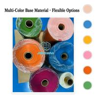Pabrik Asli Bahan Jumbo Roll untuk Plester Perban Film PE Pita Medis Warna Oranye PE untuk Plester Pertolongan Pertama