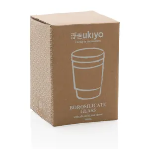 Vaso de borosilicato Ukiyo, merchandising personalizado - Product Image 4