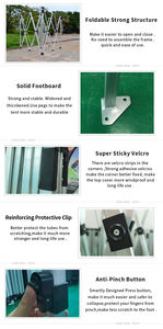 Tienda rectangular plegable de lujo FEAMONT, adecuada para <span class=keywords><strong>la</strong></span> experiencia de acampada de observación de estrellas <span class=keywords><strong>en</strong></span> suelo de barro/arena/piedra - Product Image 4