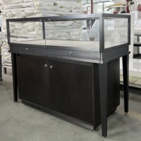 Vitrine de magasin de bijoux de mode, présentoir de luxe pour bijoux, comptoir en verre pour bijoux, étagères de présentation de bijoux