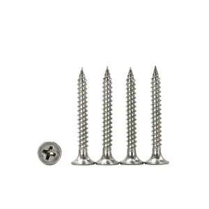 Dry Wall Screw Factory Stainless Steel Flat Bugle Head Gypsum Self Tapping Phosphated