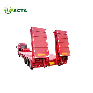 Semirremolque de plataforma baja para transporte de grúas, acero, 3 ejes, servicio pesado, <span class=keywords><strong>ACTA</strong></span> - Product Image 4