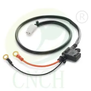 Motorcycle handle switch fuse box auxiliary wiring harness