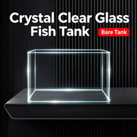 Aquarium écologique pour la maison en verre courbé - Petit réservoir pour poissons, tortues et plantes