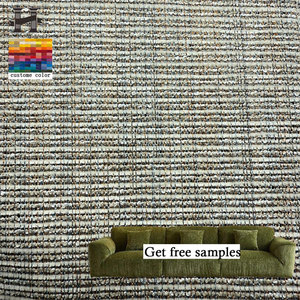 F1737 # Diseñador <span class=keywords><strong>Lana</strong></span> <span class=keywords><strong>Chenille</strong></span> Poliester <span class=keywords><strong>Chenille</strong></span> Tapicería Tela Punteada 100 Poliéster <span class=keywords><strong>Chenille</strong></span> Sofá Tela - Product Image 1