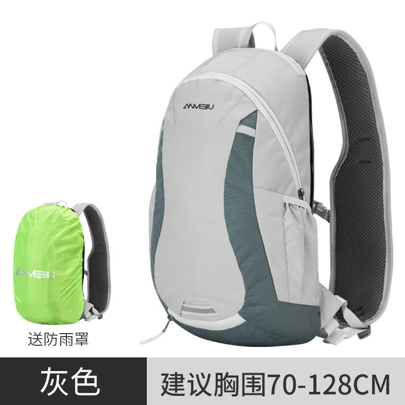 1061 backpack gray-single backpack - about 12l