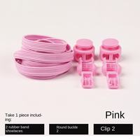 Lacets élastiques sans nœuds avec boucle de verrouillage rapide, plats et extensibles, pour enfants et adultes, baskets de sport, polyester et plastique, couleurs assorties