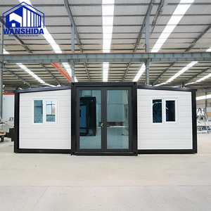 Maison conteneur préfabriquée moderne et durable en acier extensible de 20 pieds, respirante, à prix bas, <span class=keywords><strong>2</strong></span>, 3 ou 4 chambres, pour usage hôtelier - Product Image 1