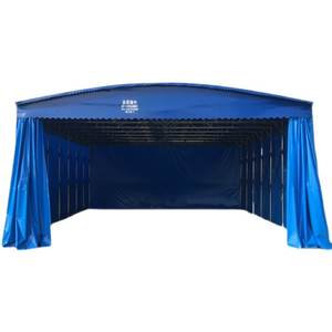 Tente de garage pliable et mobile à toit coulissant, <span class=keywords><strong>abri</strong></span> de stockage <span class=keywords><strong>pour</strong></span> voiture, <span class=keywords><strong>tunnel</strong></span>, entrepôt, au meilleur prix d'usine - Product Image 6