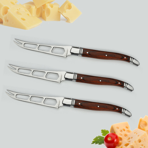 Couteau à <span class=keywords><strong>fromage</strong></span> <span class=keywords><strong>Laguiole</strong></span> en acier inoxydable avec manche en bois, couteau à beurre écologique, couteau à <span class=keywords><strong>fromage</strong></span> - Product Image 1