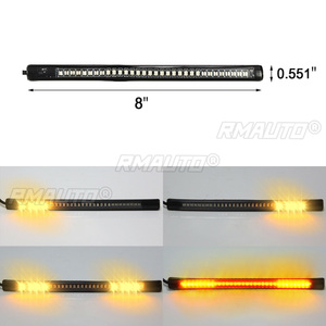 Bande lumineuse de sécurité pour moto 12V, 32 LED, feu arrière, clignotant, flexible, lampe de signalisation pour moto - Product Image 6