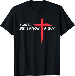Camiseta Negra para Hombre con Estampado de Cruz Cristiana, Manga Corta, Cuello Redondo, Ropa Casual, 100% Algodón Tejido, 220 Gramos - Product Image 1
