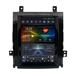 Carupez 9.7Inch Android Xe Stereo Cho Cadillac Escalade Sls 2007-2014 Dọc Tesla Phong Cách Navigation GPS DSP 1-Năm Bảo Hành - Product Image 1