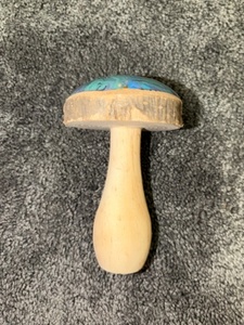 Handcrafted Bark-Edge Mega-Scale <b>Wooden</b> Mushroom Specification J-MES - <b>Rustic</b> Statement Decor - Product Image 1
