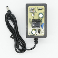 Adaptateur secteur AC-DC 18W, sortie DC 9V2A/15V1A pour caméras, écrans LED, routeurs, audio-PC, adaptateurs d'alimentation en matériau PC