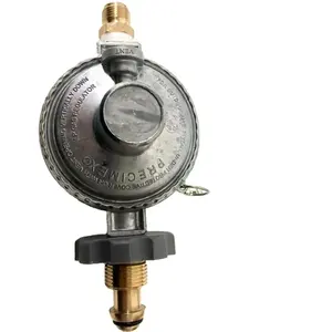 Low Gas Pressure Regulator with 2 Brass Pipe Fittings LPG Regulator Fitting burner parts