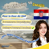 Agente de Envíos Confiable, Socio Logístico de China a Croacia por Vía Aérea + Entrega UPS Puerta a Puerta, Servicio DDP al Mejor Precio