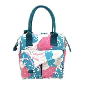 Wilson özel Logo 500D PVC su geçirmez omuz öğle soğutucu çanta kadınlar için sızdırmaz plaj yalıtımlı bakkal açık Tote çanta