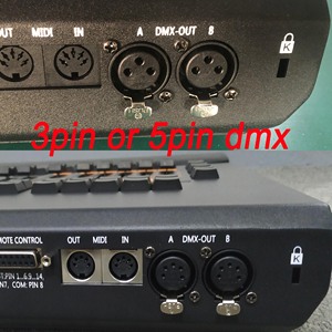 Console de contrôle DMX512 pour équipement d'éclairage de scène DJ avec <span class=keywords><strong>logiciel</strong></span> d'origine pris en charge - Product Image 2