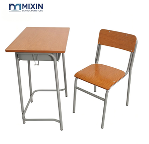 Meubles scolaires au <span class=keywords><strong>prix</strong></span> d'usine, bureau et chaise d'étude en bois et métal pour les élèves du primaire - Product Image 1