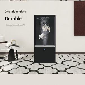 Aquarium à poissons rouges en verre incurvé de grande taille, nouveau design, pour salon, à poser contre le mur, aquariums écologiques, aquariums pour poissons - Product Image 2