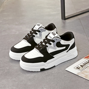 2024 zapatos deportivos de <span class=keywords><strong>plataforma</strong></span> Coreana de moda, zapatillas planas para <span class=keywords><strong>mujer</strong></span>, <span class=keywords><strong>tenis</strong></span> para <span class=keywords><strong>mujer</strong></span>, zapatos vulcanizados informales de primavera - Product Image 4