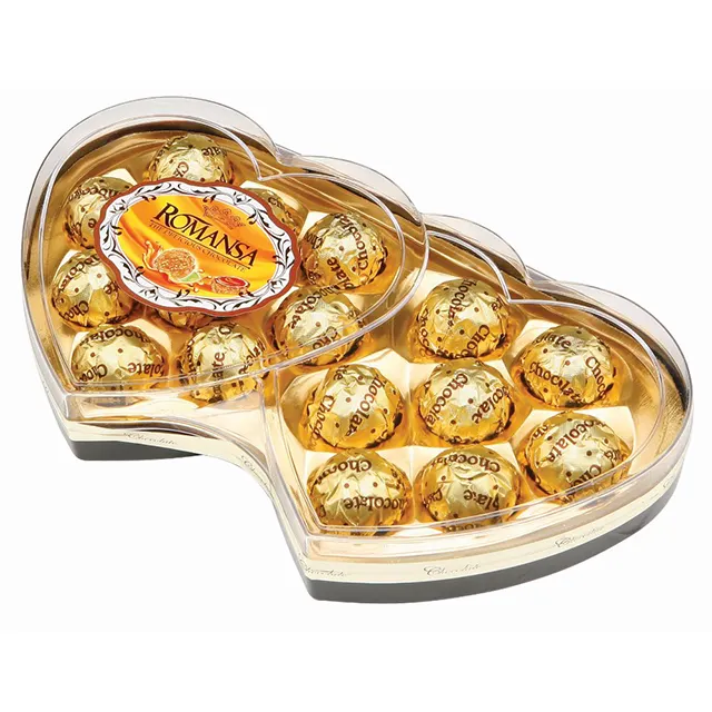 Самый популярный на рынке Ближнего Востока шоколадный вафельный шар, арахисовое соединение, похожее на Ferrero Rocher, коробка 42 шт. для экспорта
