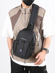 Trendy Business Student <b>Backpack</b> With Trolley Fixing <b>Strap</b> Water Resistant Laptop Bag for School Business Daily Use - Product Image 5