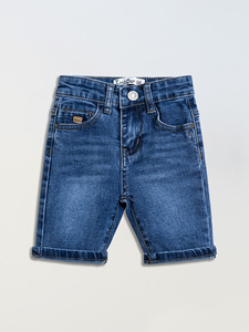Shorts <span class=keywords><strong>en</strong></span> <span class=keywords><strong>jean</strong></span> d'été pour enfants <span class=keywords><strong>en</strong></span> gros, <span class=keywords><strong>Bermuda</strong></span> 5 poches pour garçons, pantalon bleu foncé pour enfants - Product Image 5