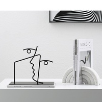 Fil métallique minimaliste pour femme, corps féminin, Art déco abstrait pour chambre à coucher, salle de bain, salon, maison