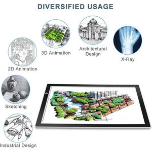 Tablette de dessin LED rechargeable avec batterie intégrée, portable, pour la création artistique en extérieur et le traçage manuel - Product Image 5