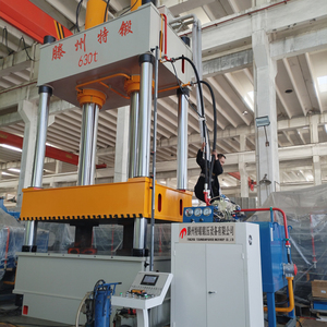Prensa Hidráulica de Cuatro Columnas de 630 Toneladas para Drenaje de Resina con Control PLC, <span class=keywords><strong>Motor</strong></span> y Bomba de Alta Precisión - Product Image 1