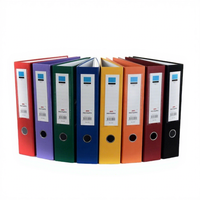 Carpeta de Anillas con Apertura Lateral para Documentos de Formato Ancho, para Organización de Documentos de Diseño Horizontal, Almacenamiento y Encuadernación de Oficina