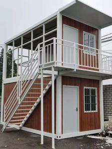 Casa contenedor modular Oficina móvil integrada y montaje residencial Marco <span class=keywords><strong>de</strong></span> acero <span class=keywords><strong>de</strong></span> color estándar para sitio <span class=keywords><strong>de</strong></span> construcción - Product Image 5