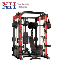 Machine de musculation complète en acier pour salle de sport, station multifonctionnelle pour la musculation du torse et des bras