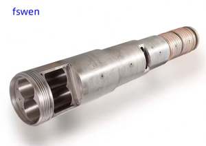Tornillo Cilíndrico Cónico Doble para Máquina Extrusora de Plástico - Product Image 3