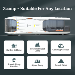 Zcamp P7 Maison Capsule Portable de Camping, Conteneur Préfabriqué Moderne Modulaire pour Extérieur, Mini Espace Préfabriqué, Hôtel Mobile de <span class=keywords><strong>Plage</strong></span> - Product Image 3