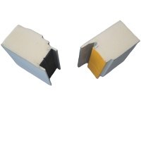 China fabrik PU/PIR Thermische Isolierung Dekoration Verwendet Sandwich Panel Preis