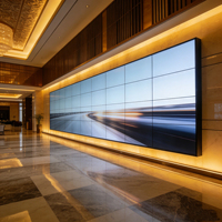 Écrans de mur vidéo LED ultra-minces 8K HDR10+ P1.95 pour affichage publicitaire commercial en intérieur pour centres commerciaux et hôtels