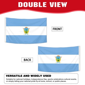 Bandiera OEM ODM dell'Argentina La Pampa 3x5ft, Stampa Digitale, Resistente allo Sbiadimento, per Fiere ed Esposizioni Aziendali - Product Image 3