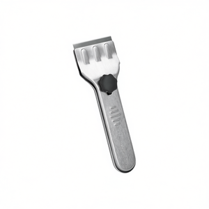 Grattoir pour plaque céramique Metaltex en acier inoxydable, lot de 6, outil de nettoyage de cuisine - Product Image 2