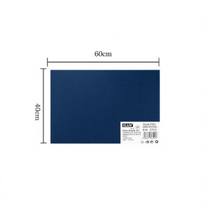 กระดาษกรองอิลัน 40x60 ซม. หนา 2 มม. สีน้ำเงินเข้ม วัสดุงานฝีมือ - Product Image 2
