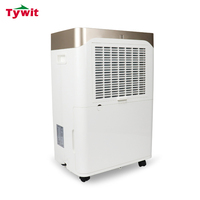 Déshumidificateur déshydratant électrique Tywit 50L, compatible VR, contrôlé par application, 50 pintes, pour l'évacuation automatique de l'eau des sous-sols et piscines