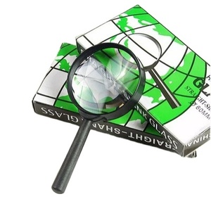 Cầm tay màu đen khung 50mm <span class=keywords><strong>75mm</strong></span> 90mm ống kính 3X Kính lúp nhựa kính lúp - Product Image 6