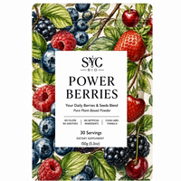 Mélange de graines de baies SYC BIO Power pour le soutien immunitaire des adultes, 150 g, 30 portions, smoothies quotidiens