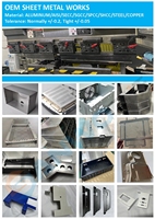 Fabrication sur mesure de tôles métalliques OEM, tôles en acier inoxydable et en aluminium de haute qualité, service de fabrication de tôles métalliques