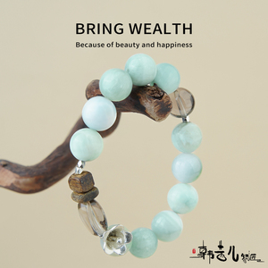 Pulsera de Cuentas de Cristal Natural Hecha a Mano, Piedra Energética Curativa de Alta Calidad, Diseño Original Chapado en Oro, Moda Femenina - Product Image 5