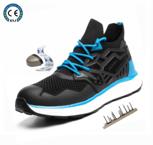JIANKUN S1 PL SR ESD chaussures de sécurité légères antidérapantes pour hommes EVA + semelle en caoutchouc orteil en acier Anti-écrasement orteil composite hiver automne - Product Image 3