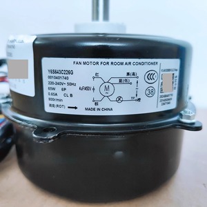 Motor de ventilador para aire acondicionado de habitación Y6S643C226G 0010401740 220-240V 65W 6P Hecho en China - Product Image 1